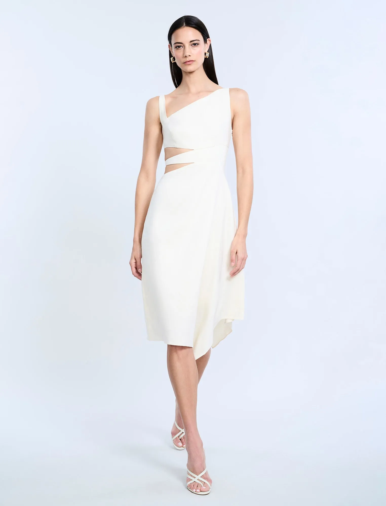 Cutout Linen Dress sold by BCBGMaxAzria product image thumbnail 5