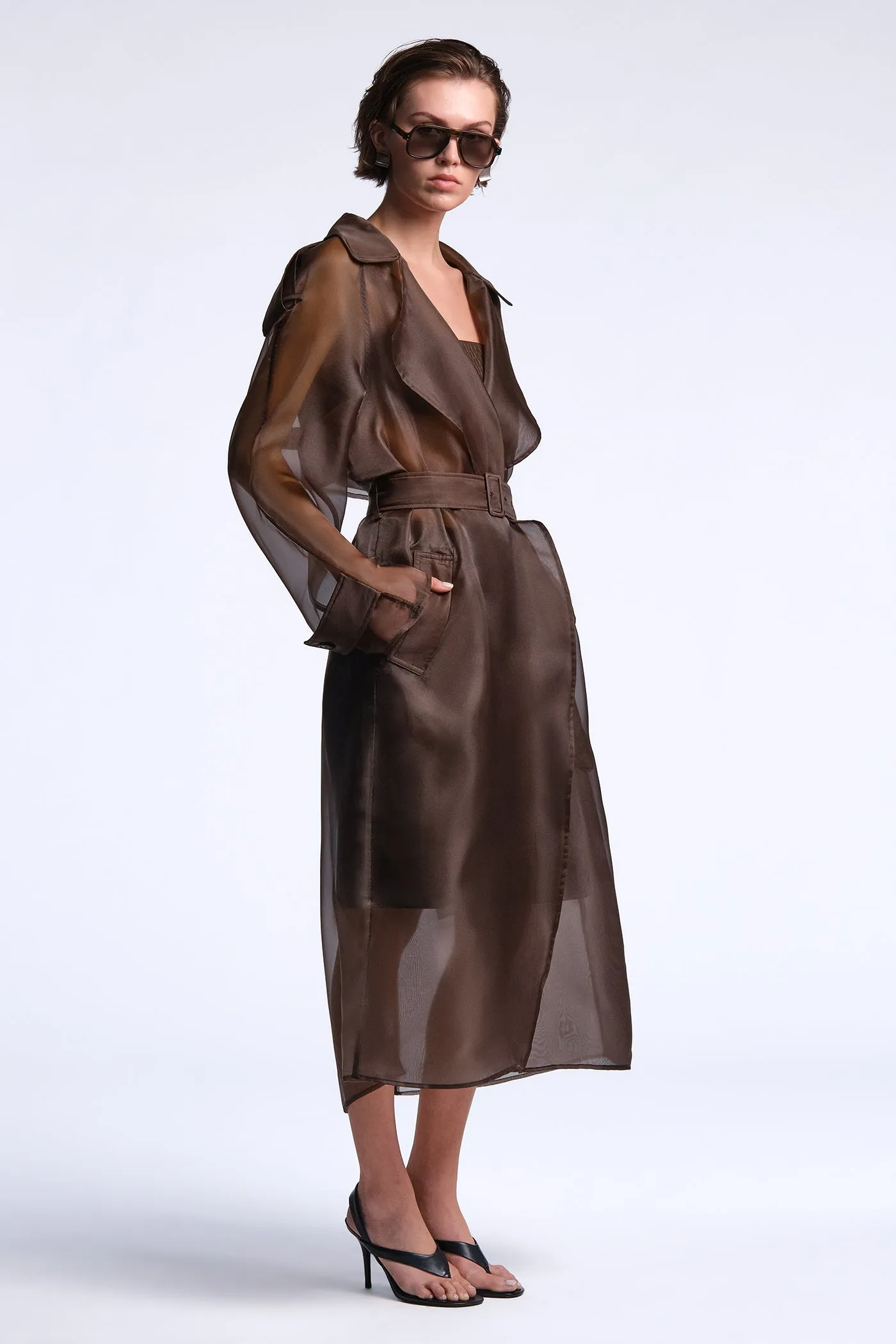 Adelle Trench sold by BCBGMaxAzria product image thumbnail 4