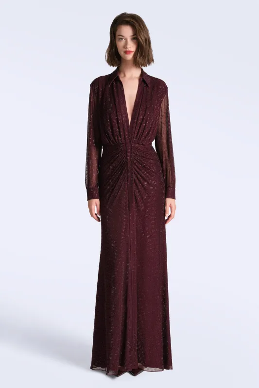 Paige Shirt Gown made by BCBGMaxAzria