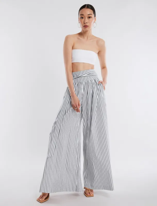 Theo Silky High-Waisted Pant sold by BCBGMaxAzria
