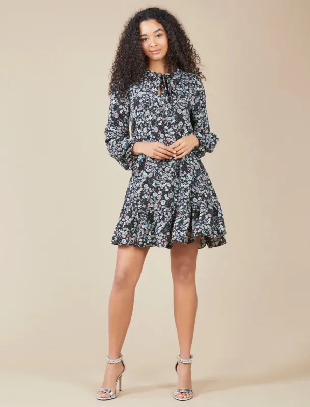 Lennox Ruffle Hem Dress sold by BCBGMaxAzria