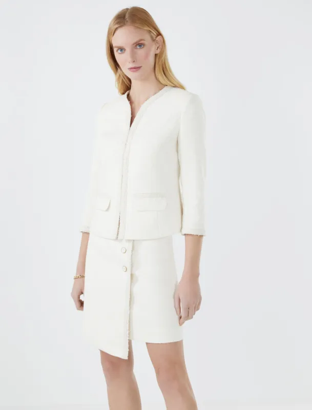 Heidi Metallic Tweed Jacket sold by BCBGMaxAzria