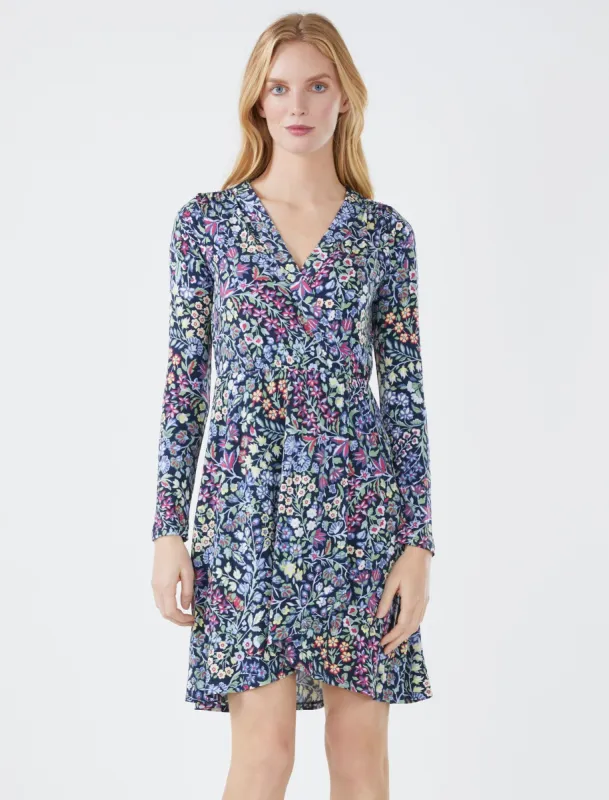 Savannah Surplice Dress sold by BCBGMaxAzria