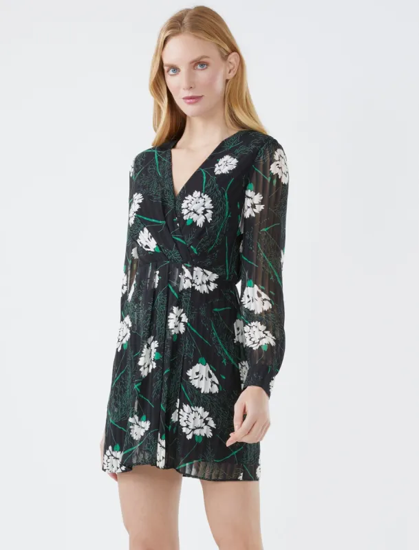 Macy Faux Wrap Dress sold by BCBGMaxAzria