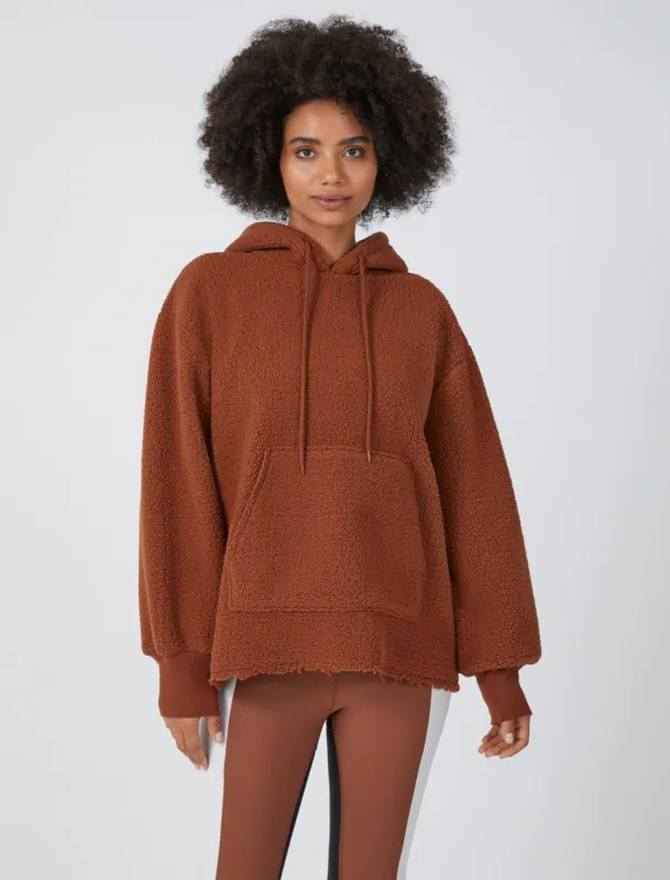 Cozy Fleece Hoodie sold by BCBGMaxAzria