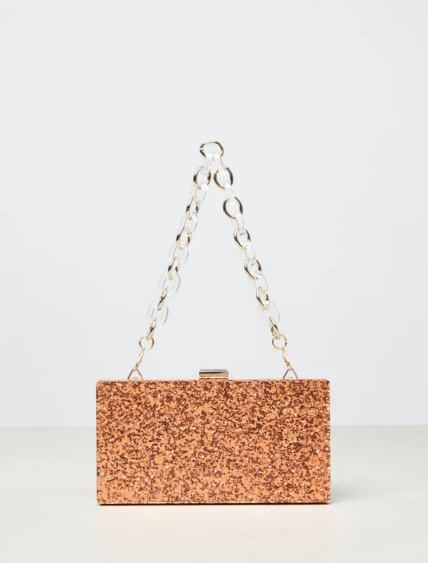 Claudia Two-Tone Evening Bag sold by BCBGMaxAzria