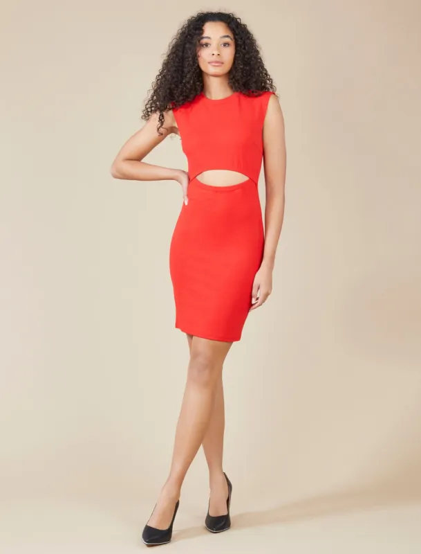 Cutout Waist Mini Dress sold by BCBGMaxAzria