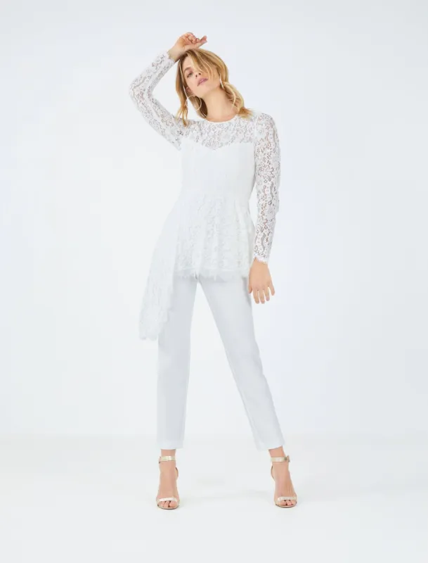 Oliver Lace Jumpsuit sold by BCBGMaxAzria