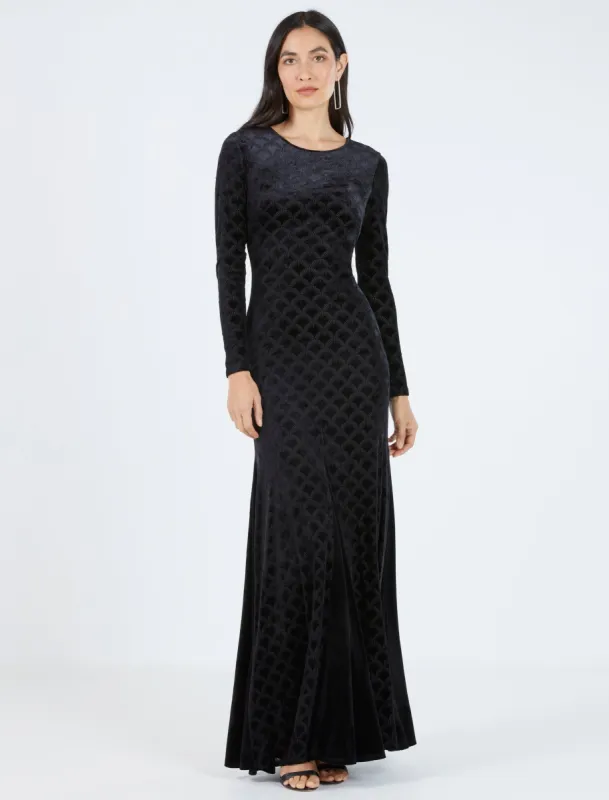 Roberta Velvet Evening Dress sold by BCBGMaxAzria