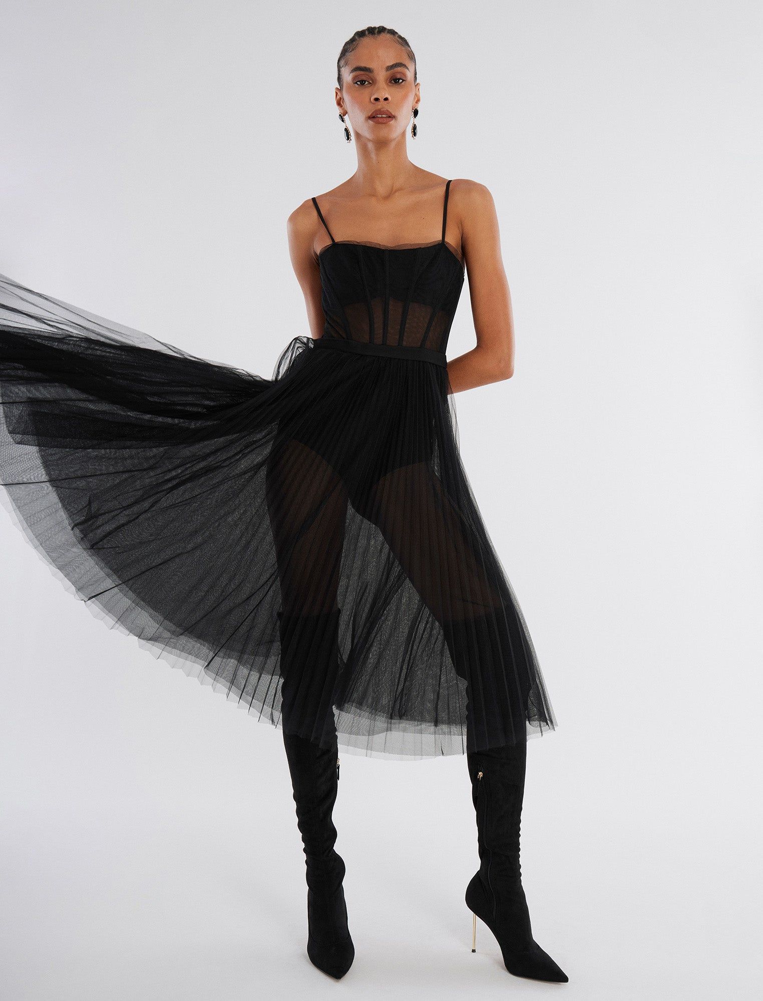 Roanne Midi Dress sold by BCBGMaxAzria product image thumbnail 6