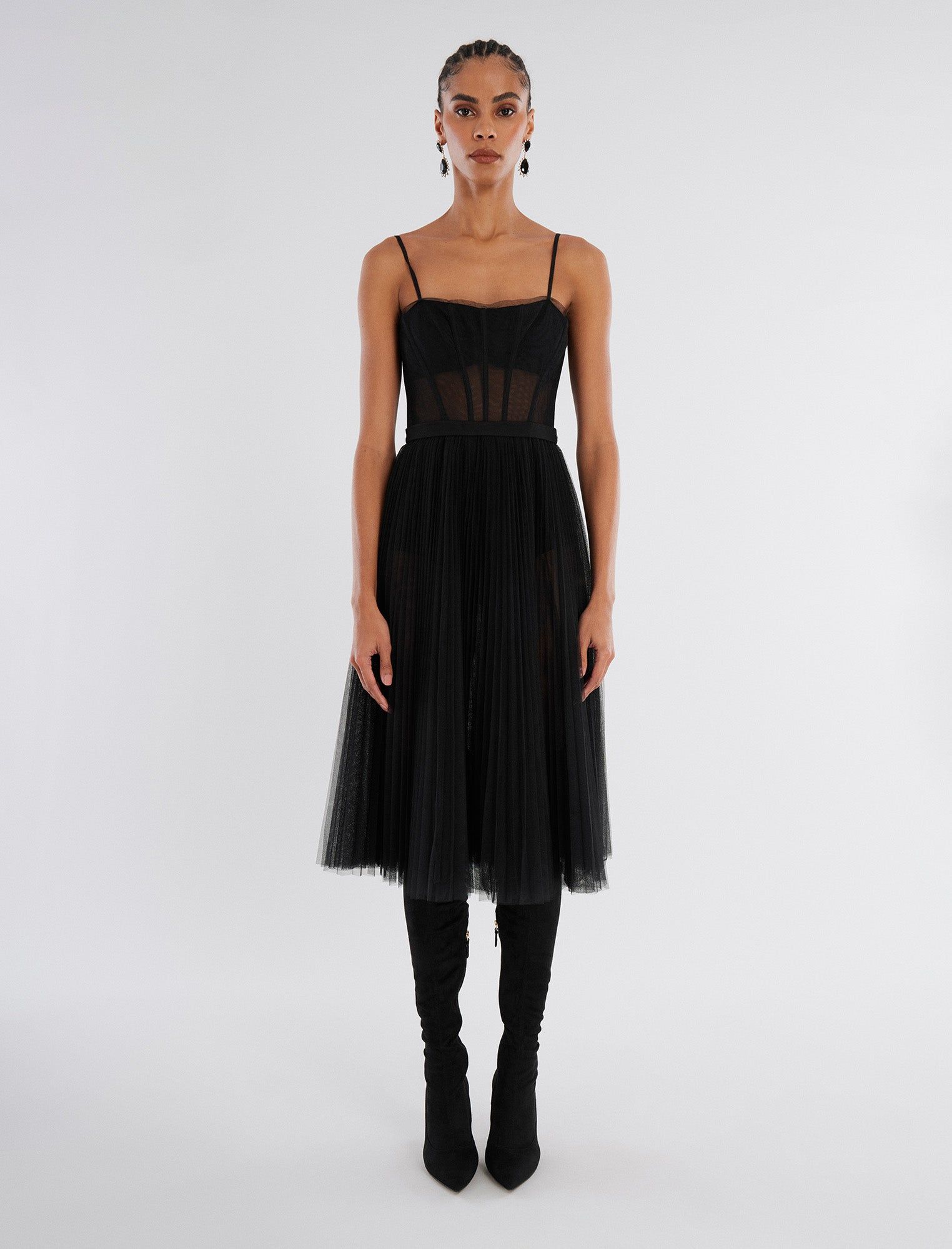Roanne Midi Dress sold by BCBGMaxAzria product image thumbnail 3