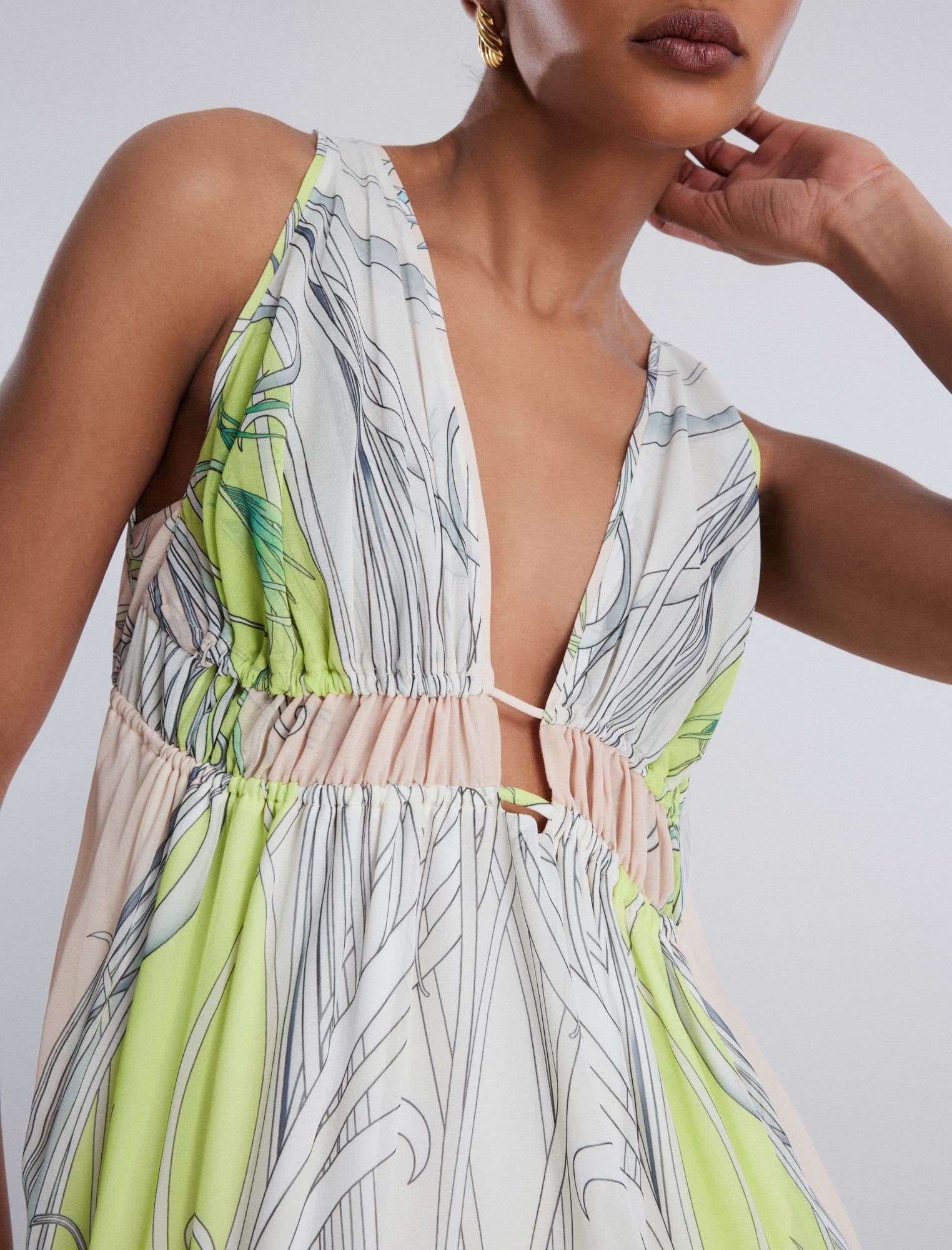 Eulanie Maxi Dress sold by BCBGMaxAzria product image thumbnail 2