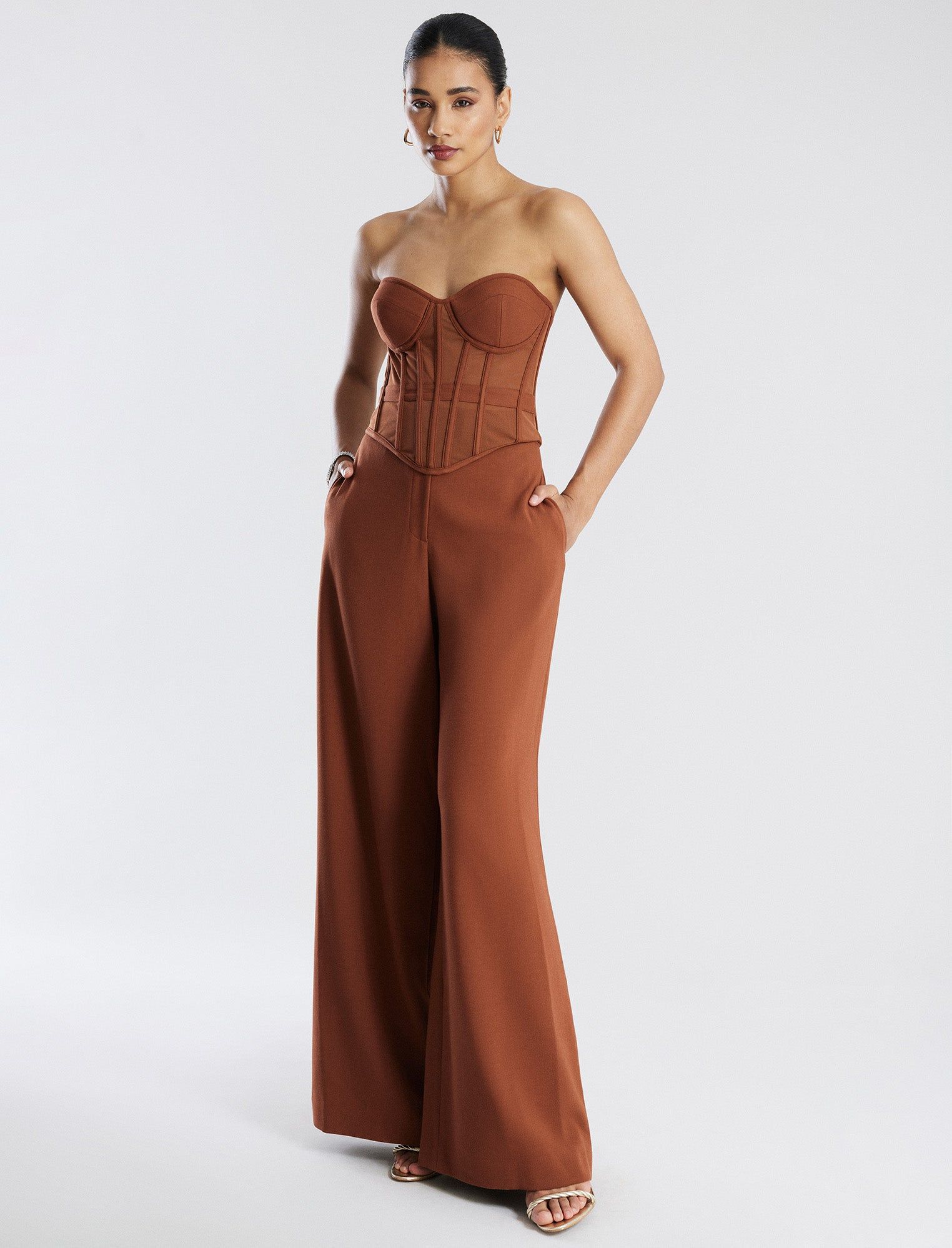Strapless Bustier Top sold by BCBGMaxAzria product image thumbnail 2