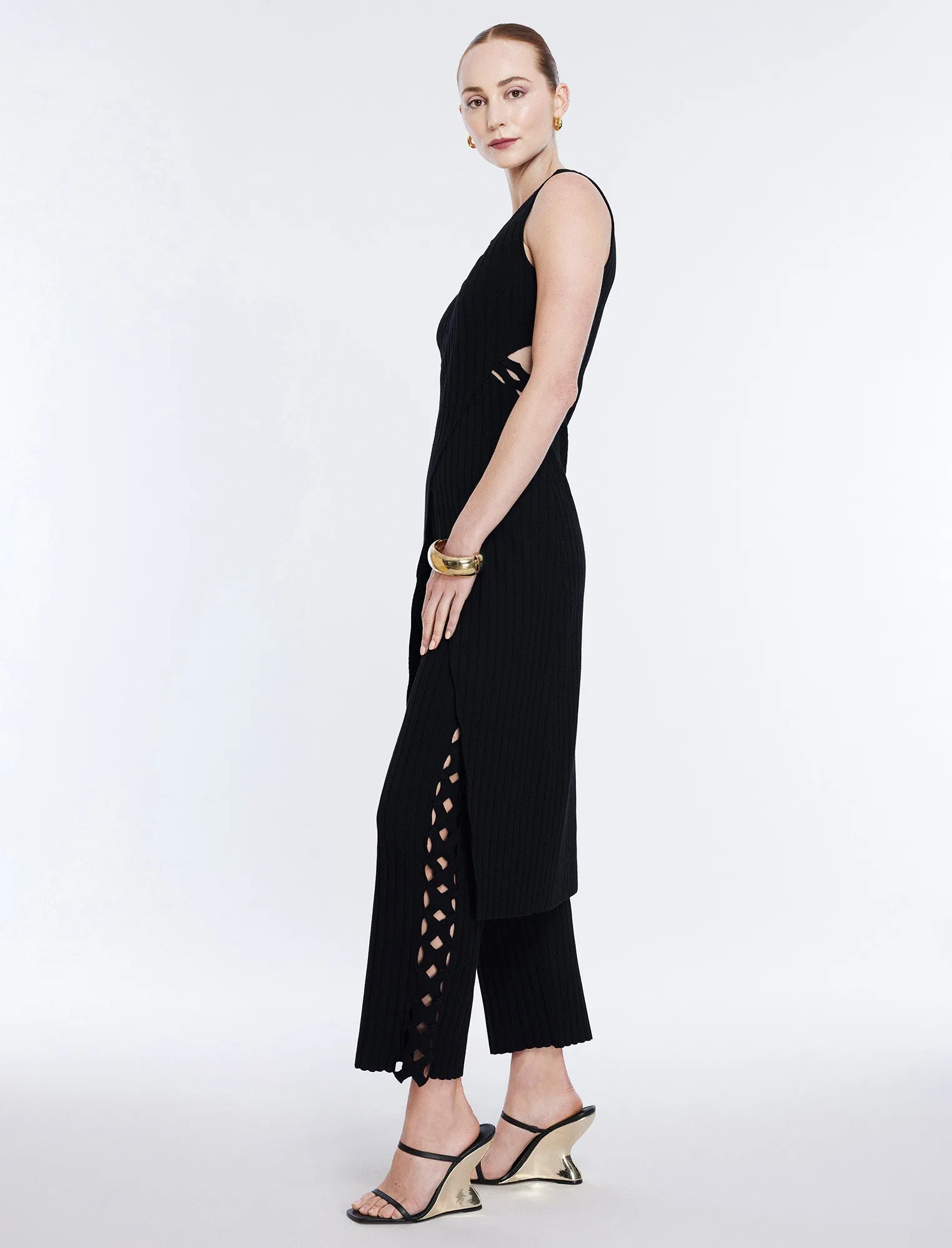 Knit Cutout Pant sold by BCBGMaxAzria product image thumbnail 5