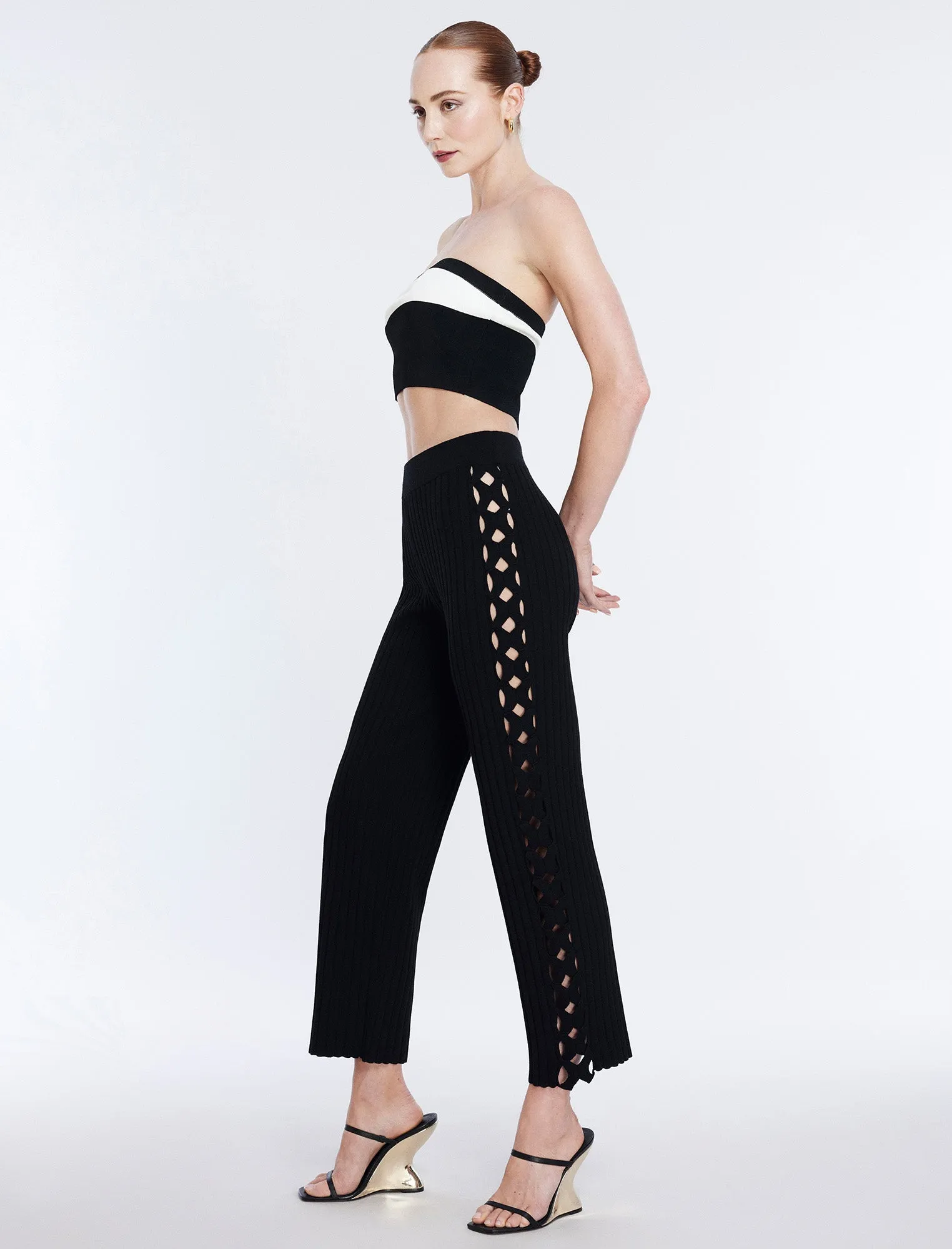 Knit Cutout Pant sold by BCBGMaxAzria