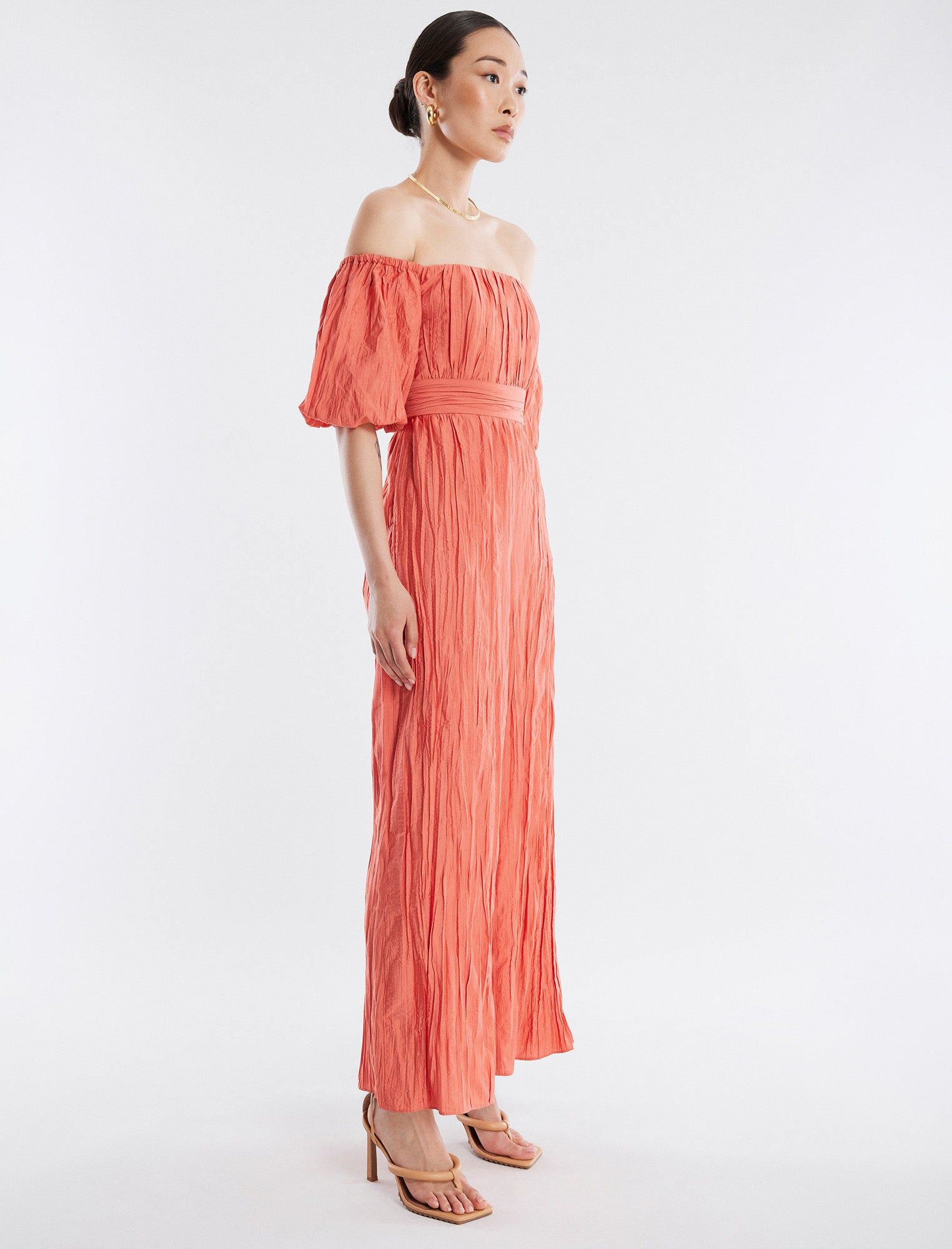 Felix Puff Sleeve Jumpsuit sold by BCBGMaxAzria product image thumbnail 4