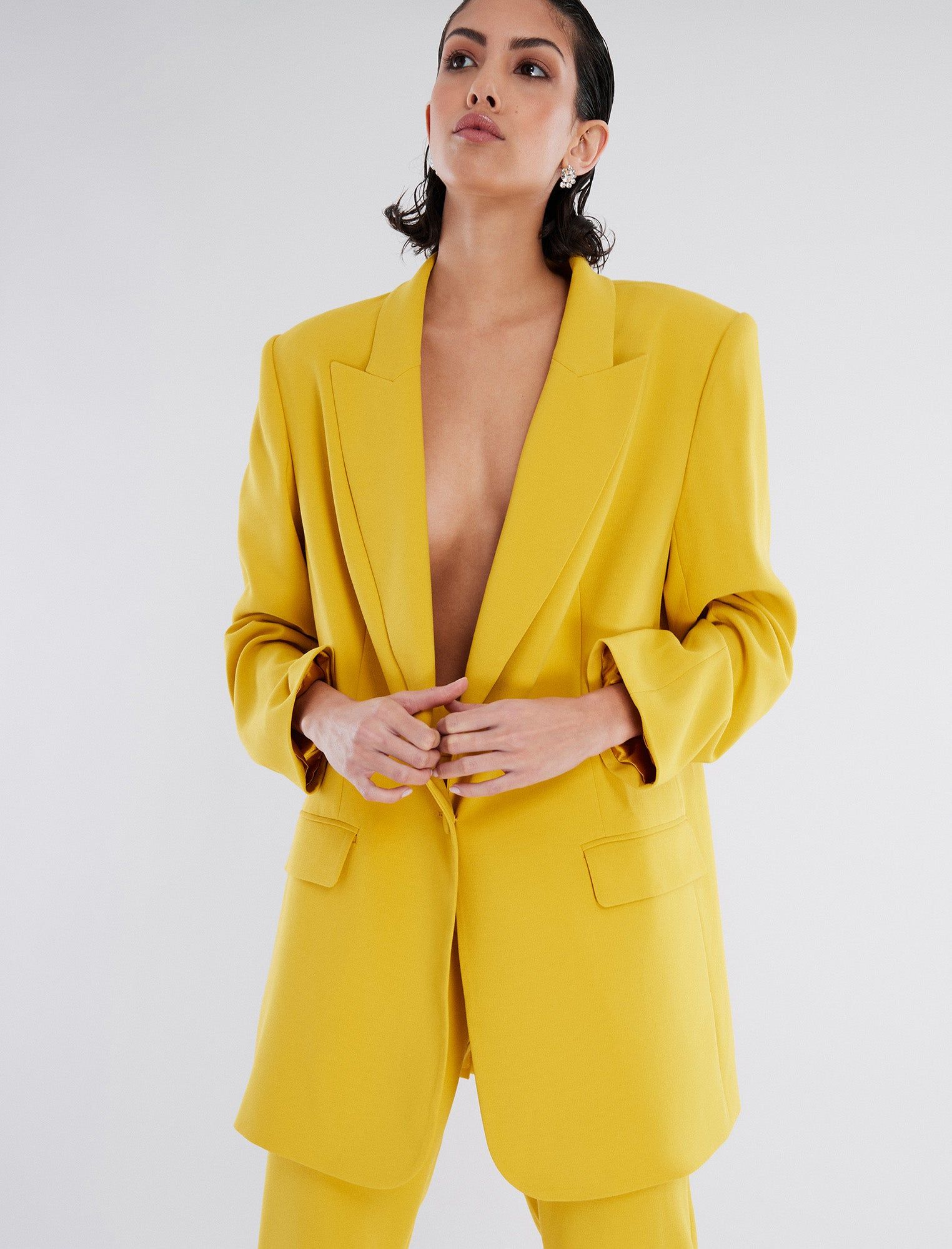 Olive Blazer sold by BCBGMaxAzria