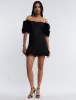 Harlowe Off-The-Shoulder Mini Dress sold by BCBGMaxAzria