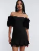 Harlowe Off-The-Shoulder Mini Dress sold by BCBGMaxAzria