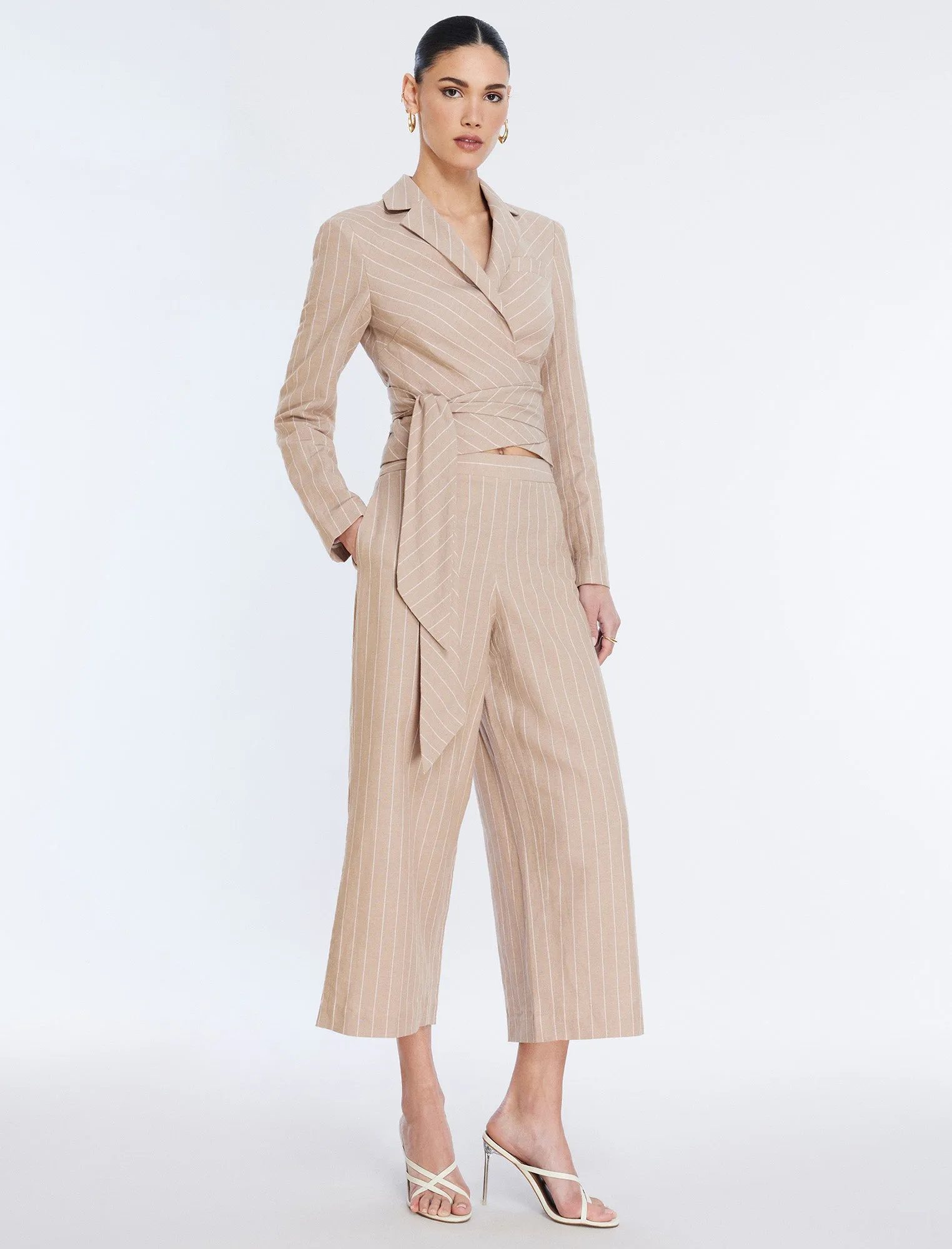 Front-Tie Jacket sold by BCBGMaxAzria product image thumbnail 4