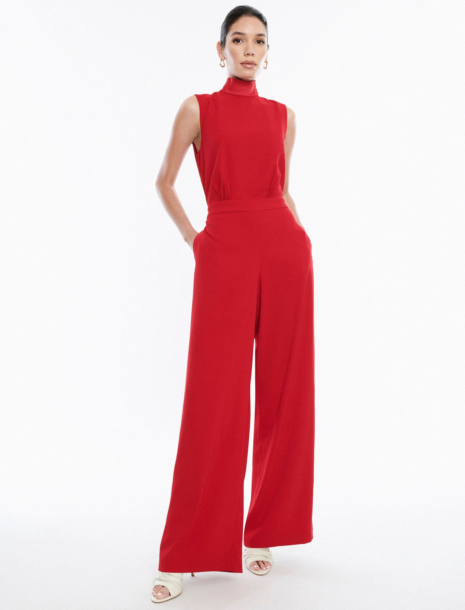 Hali Open Back Jumpsuit sold by BCBGMaxAzria product image thumbnail 3