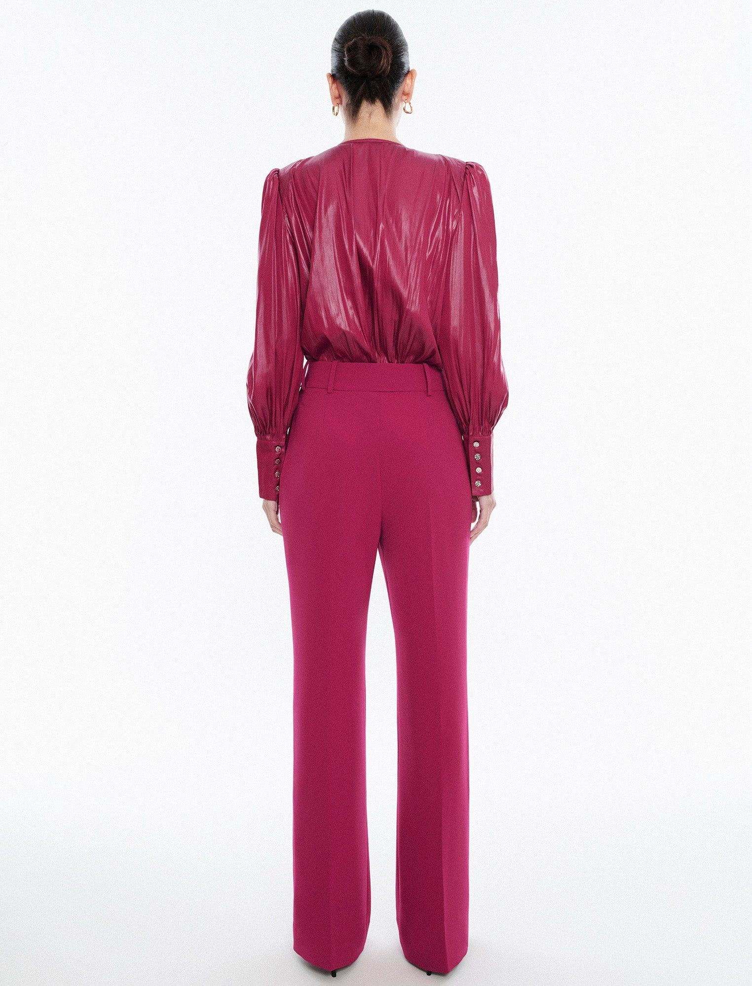 Tailored Wide-Leg Trouser sold by BCBGMaxAzria product image thumbnail 4