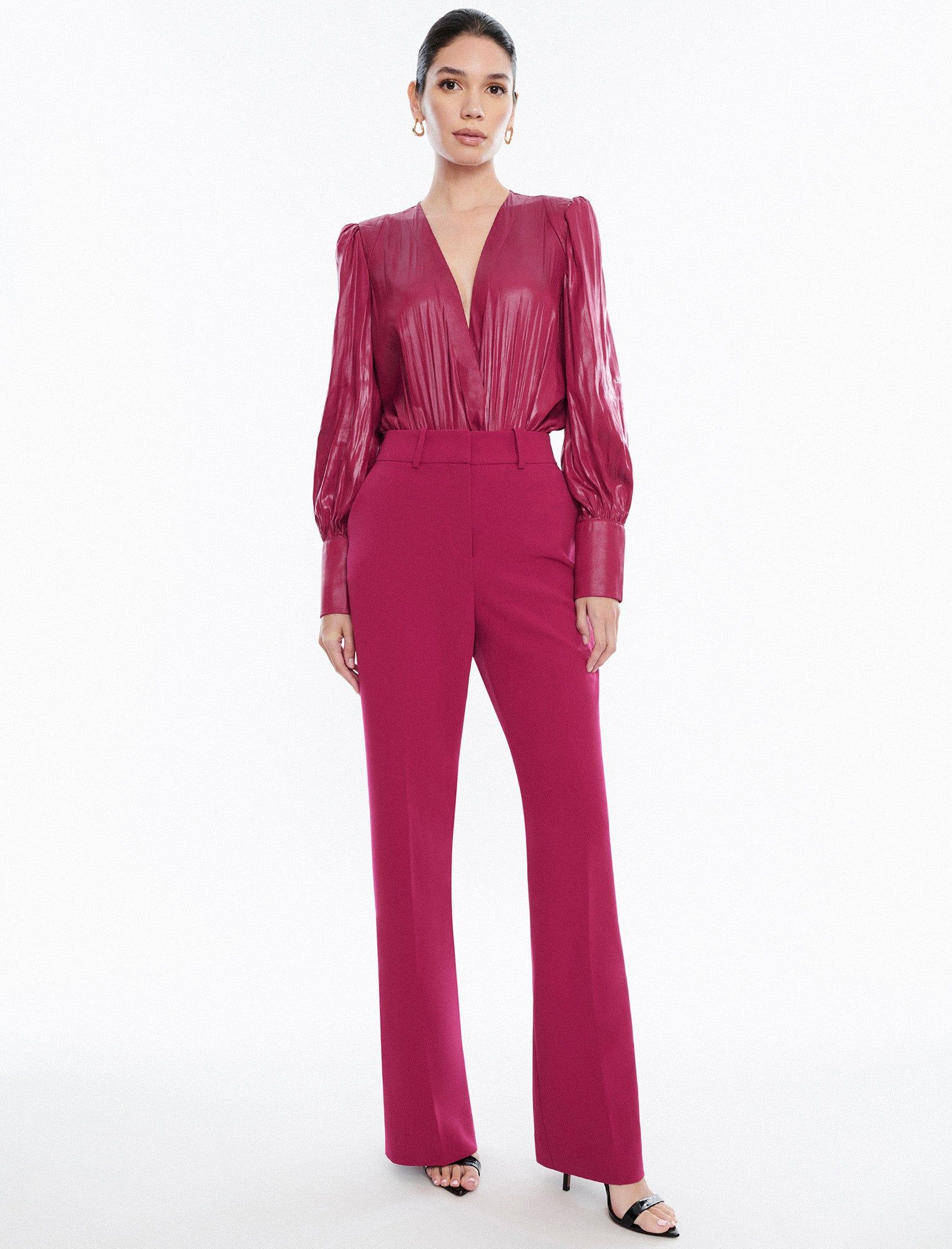 Tailored Wide-Leg Trouser sold by BCBGMaxAzria product image thumbnail 5