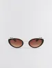 1994 Oval Classic Sunglasses sold by BCBGMaxAzria