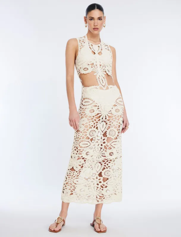 Rafaela Crochet Dress sold by BCBGMaxAzria