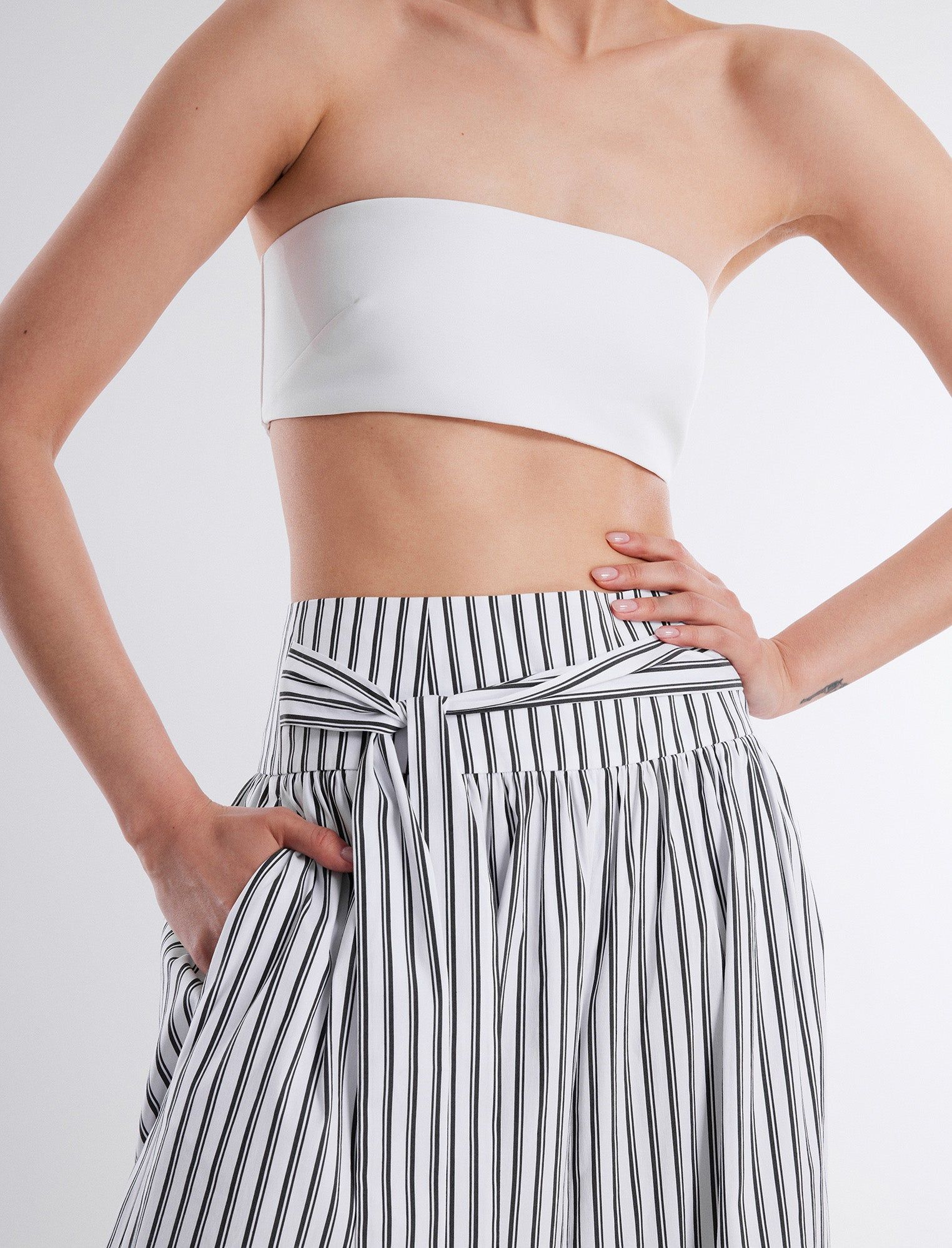 Theo Silky High-Waisted Pant sold by BCBGMaxAzria product image thumbnail 6