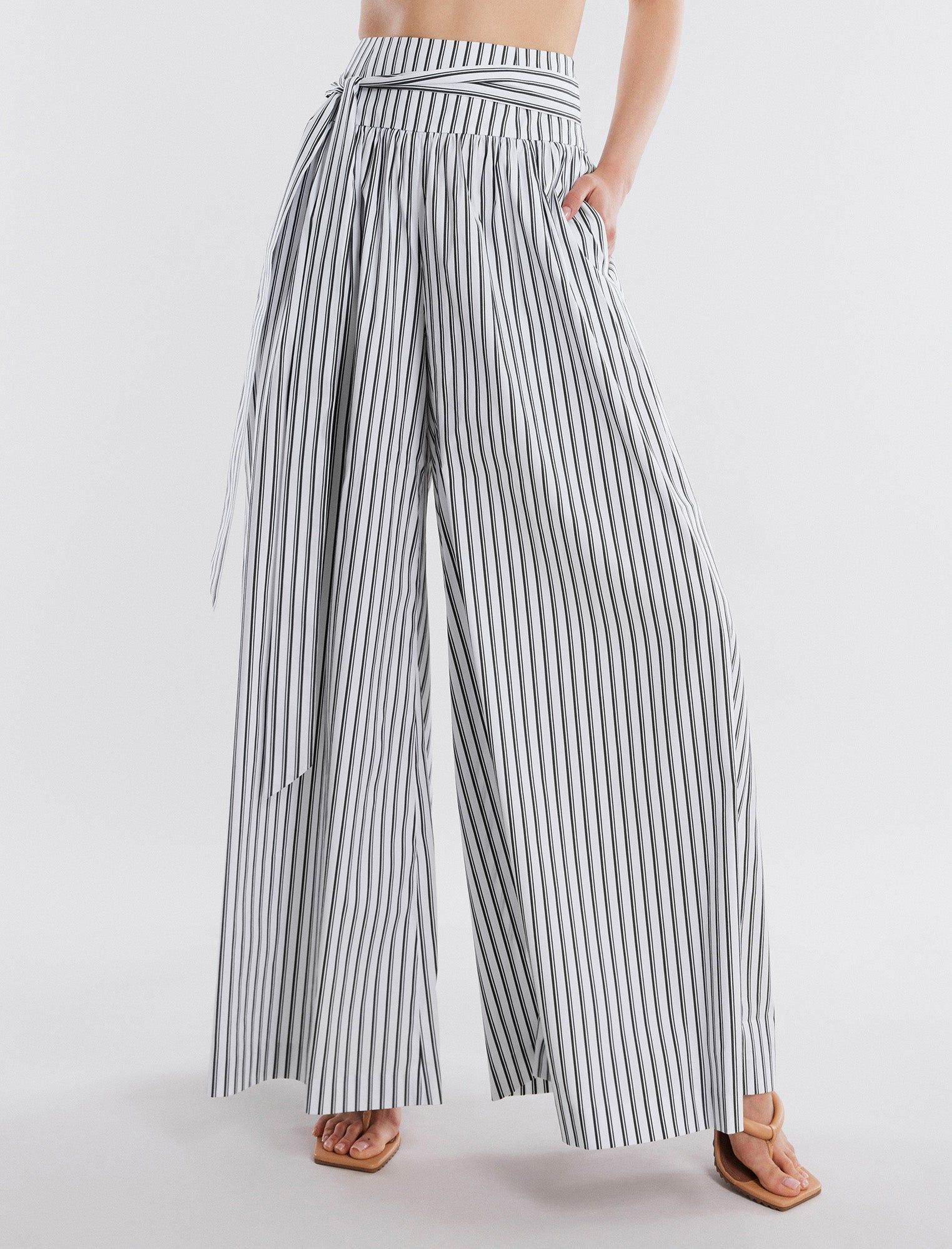Theo Silky High-Waisted Pant sold by BCBGMaxAzria product image thumbnail 5