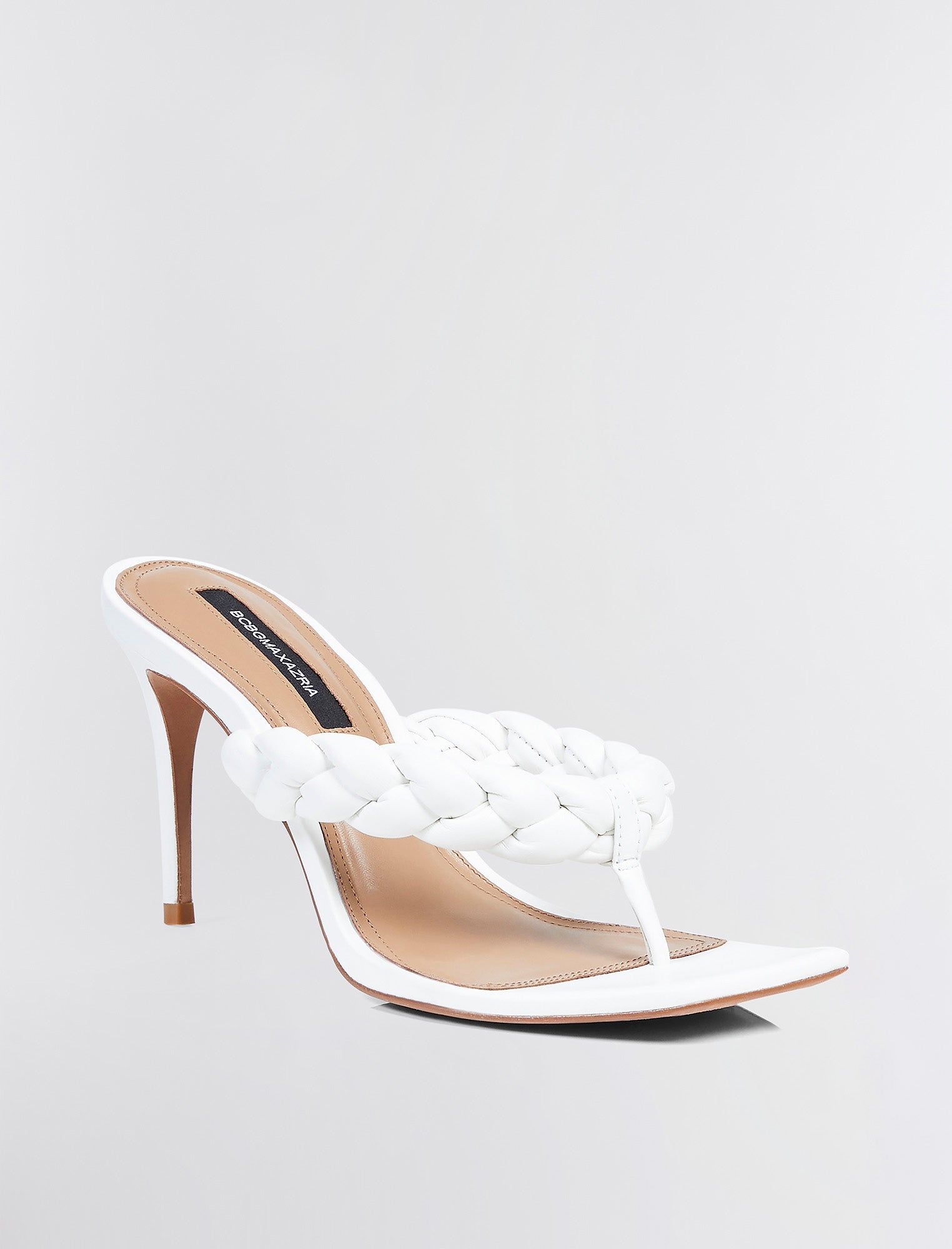 Bella Braided Sandal Heel sold by BCBGMaxAzria