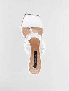 Bella Braided Sandal Heel sold by BCBGMaxAzria