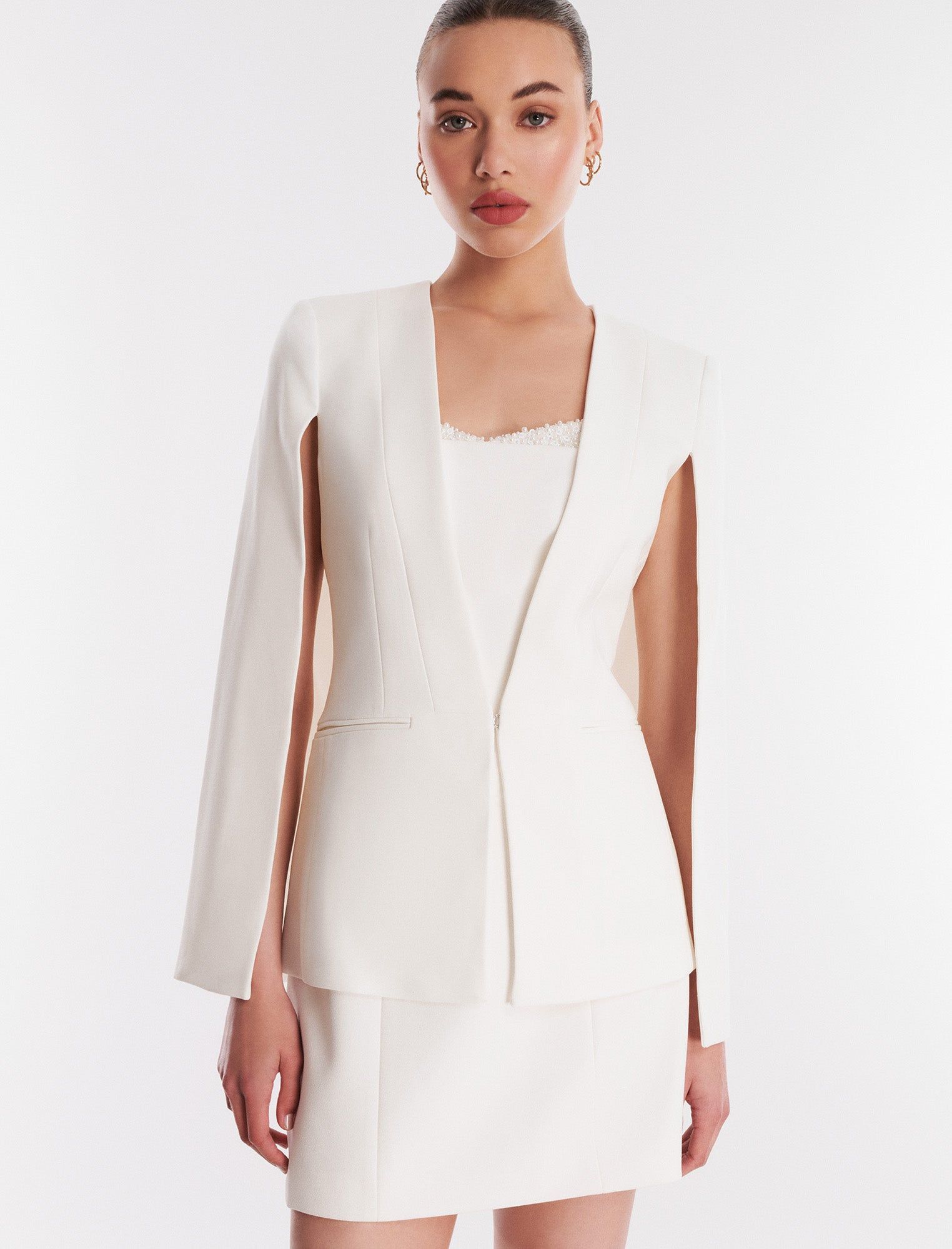 Upas Cape Jacket sold by BCBGMaxAzria product image thumbnail 5