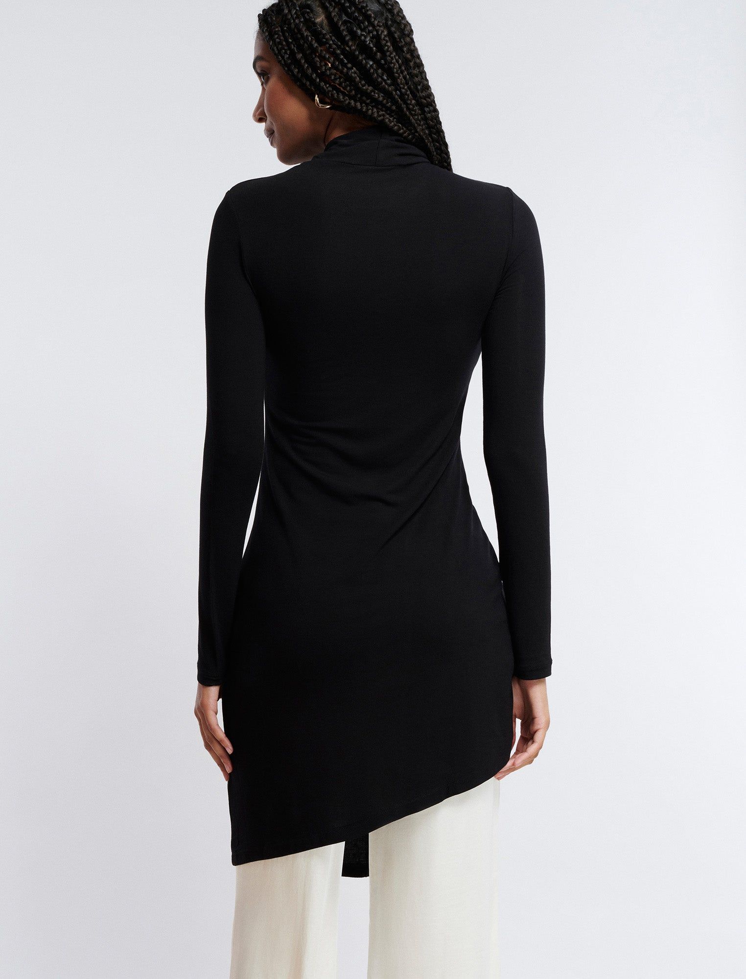 Asymmetrical Turtleneck Top sold by BCBGMaxAzria product image thumbnail 4