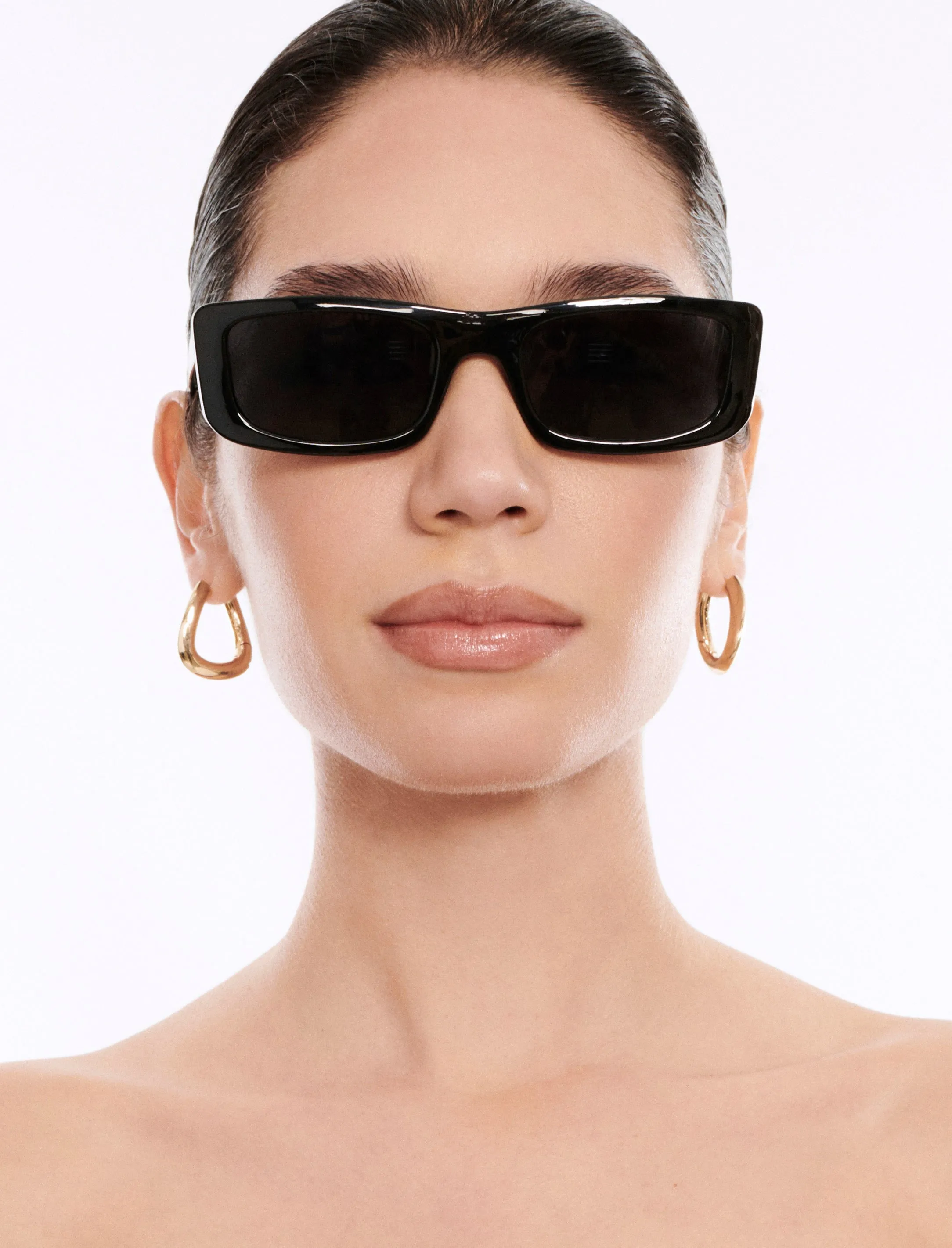 Modern Icon Rectangle Sunglasses sold by BCBGMaxAzria product image thumbnail 4