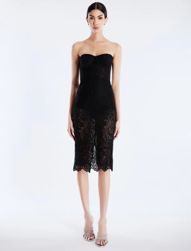 Becca Lace Midi Dress sold by BCBGMaxAzria
