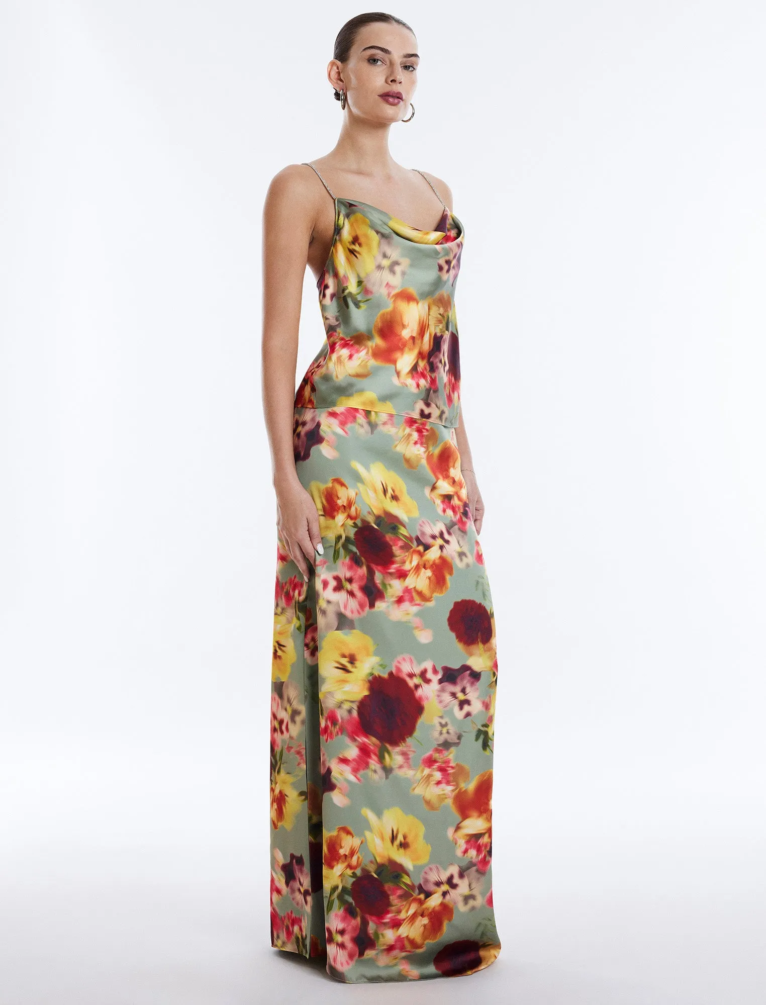 Paolina Maxi Skirt sold by BCBGMaxAzria product image thumbnail 3