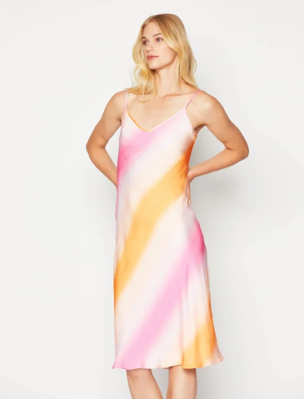 Tie-Dye Slip Dress sold by BCBGMaxAzria