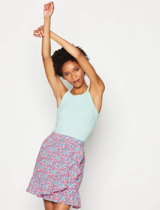 Ruffle Mini Skirt sold by BCBGMaxAzria
