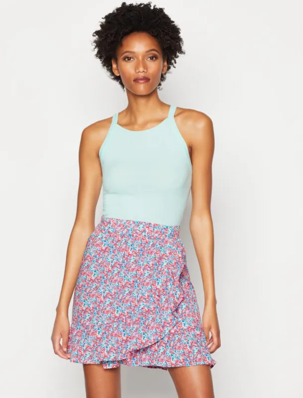 Addie Ribbed Tank Top sold by BCBGMaxAzria