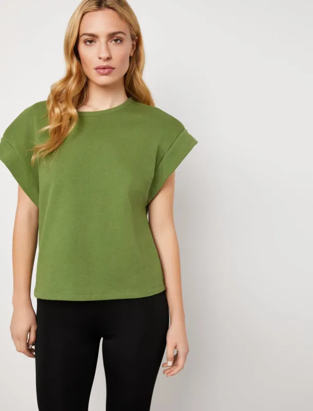 Wide Dolman Sleeve Tee sold by BCBGMaxAzria