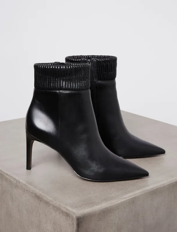 Lorane Ribbed Cuff Bootie sold by BCBGMaxAzria