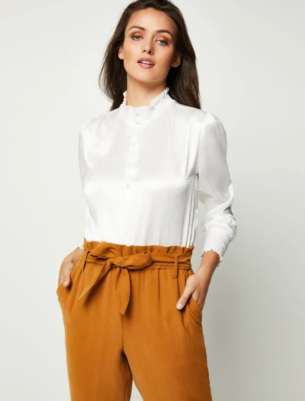 Long Sleeve Tunic Top sold by BCBGMaxAzria