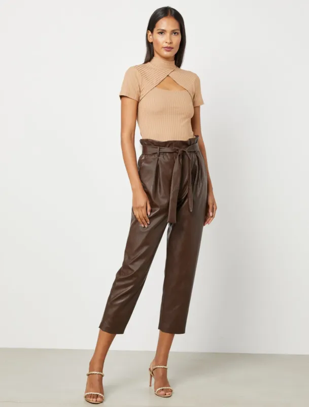 Turtleneck Cutout Top sold by BCBGMaxAzria