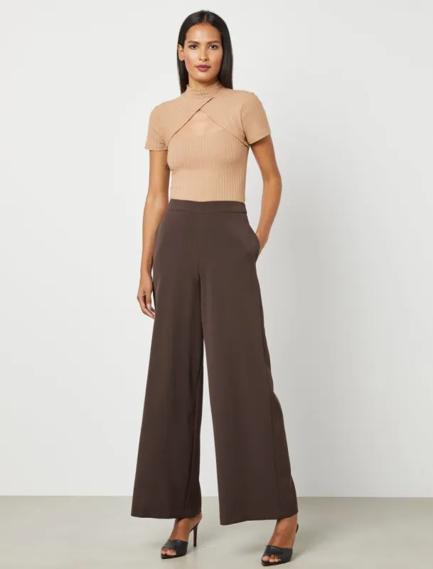 Nadine Wide-Leg Pant sold by BCBGMaxAzria