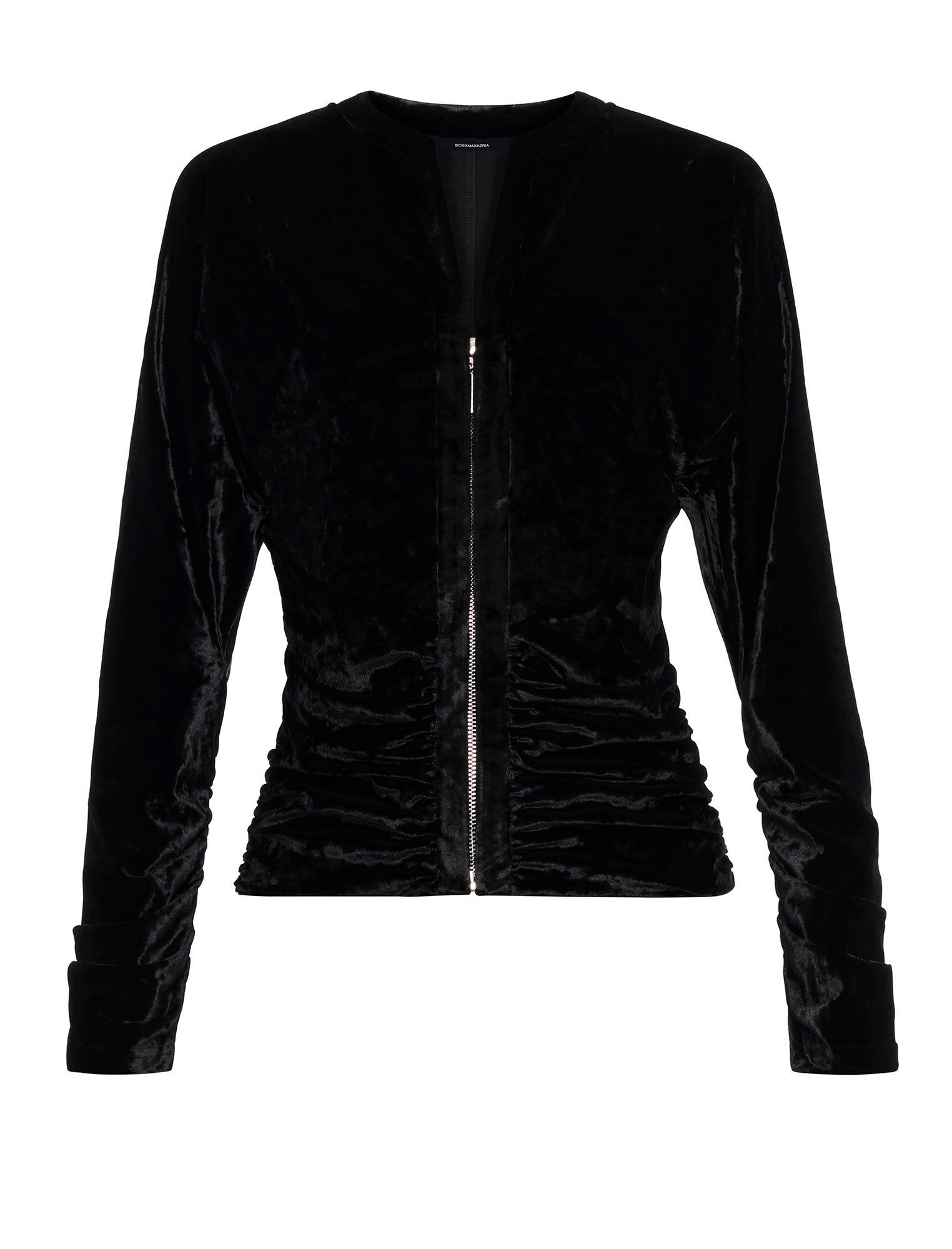 Ruched Plunge Neck Top sold by BCBGMaxAzria product image thumbnail 8