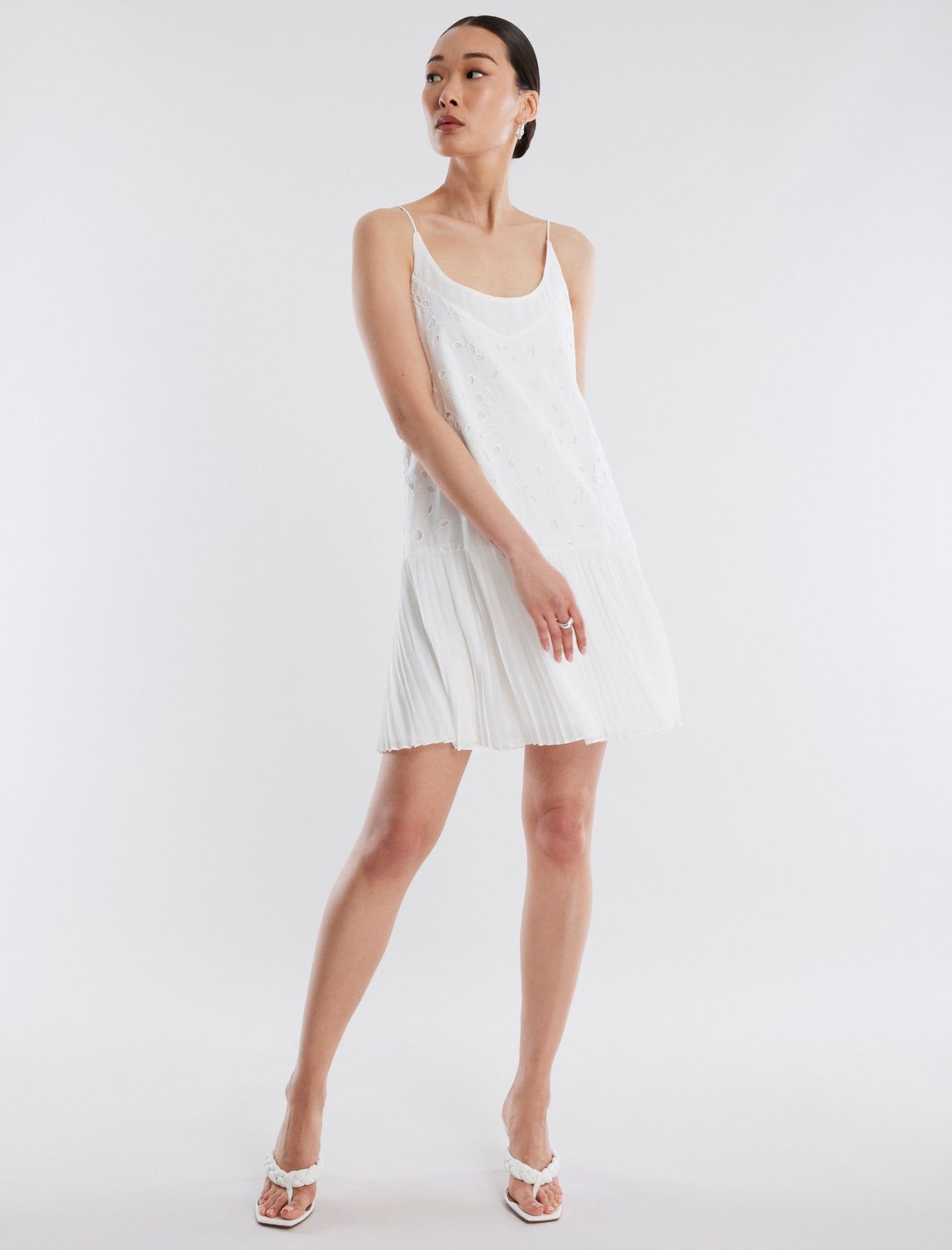 Guthrie Eyelet Dress sold by BCBGMaxAzria product image thumbnail 5