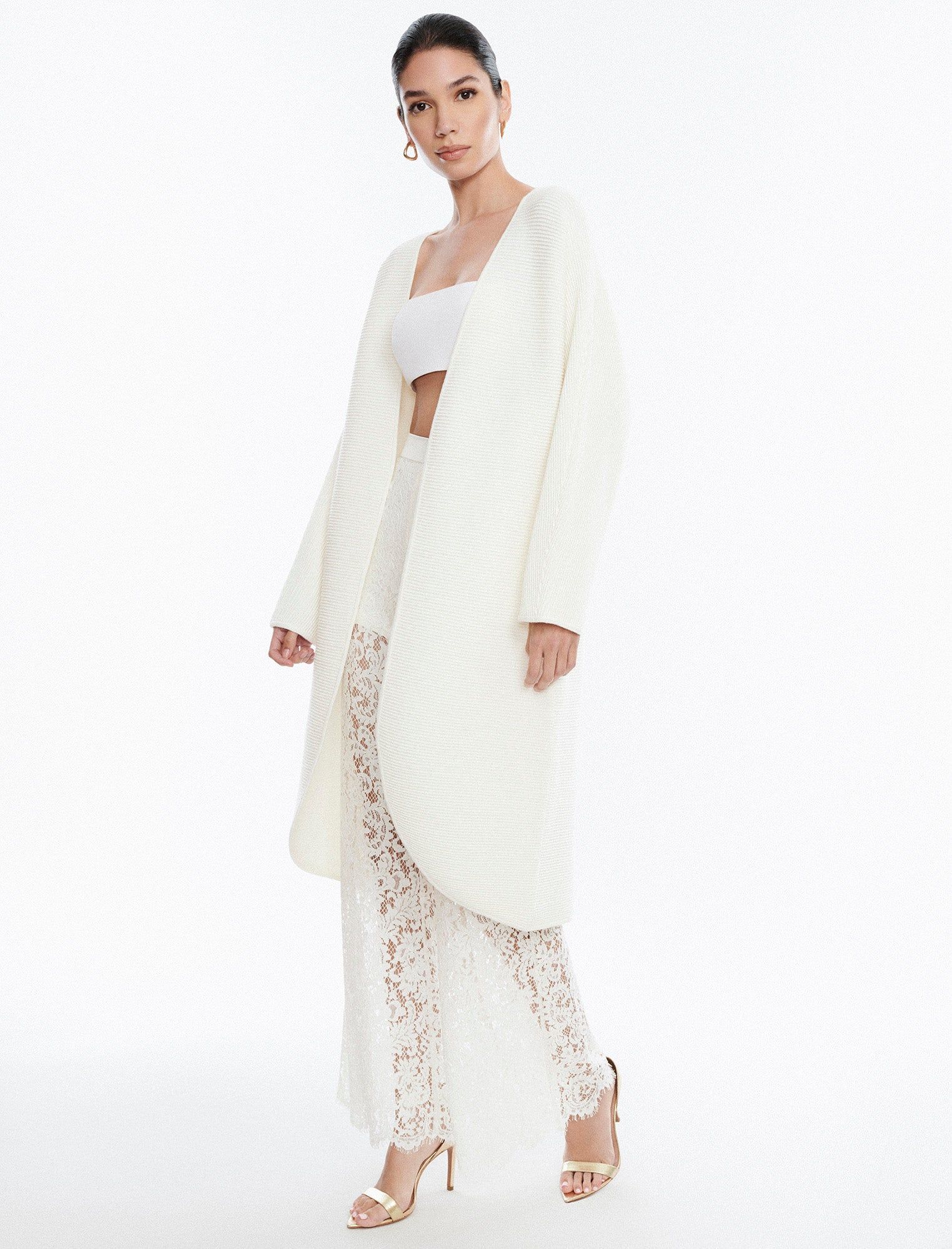 Long Cardigan Sweater sold by BCBGMaxAzria product image thumbnail 3