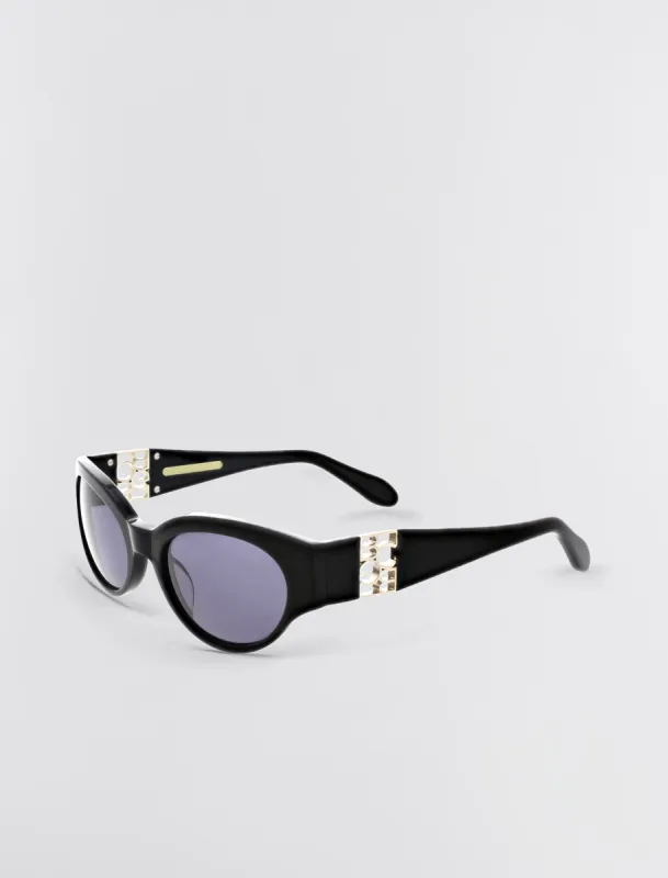 Signature Oval Icon Sunglasses sold by BCBGMaxAzria